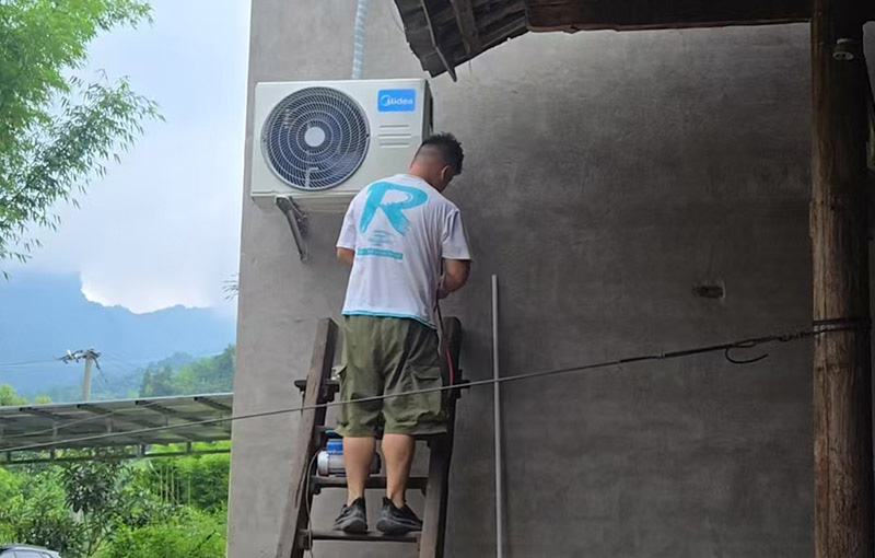 慈溪蚂蚁专业空调安装师傅